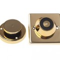 Cranford Controls DRG-BR Brass Door Detent - Flush Mounted 24V