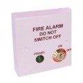 Fire Alarm Mains Isolator Switch - BS5839 Compliant - White