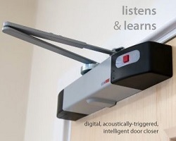 Geofire Agrippa Acoustic Overhead Door Closer - Wireless Battery Powered 3-80-0070