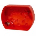 KAC NBS/R Sealed Deep Sounder Backbox - Red - IP66 Rated