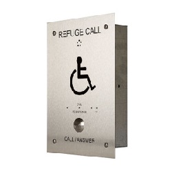 Cameo Systems RCO/SS Disabled Refuge Outstation - Type B - Stainless Steel