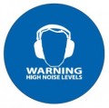CR:201/2 Cirrus Research SoundSign Master Unit with 'Warning High Noise Levels' Text